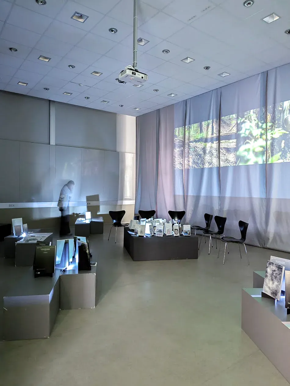 <span class="caption">© ia&l TU Graz - image by author<br/>
- Exhibition Year 23/24 - We The holobionts<br/>

</span>